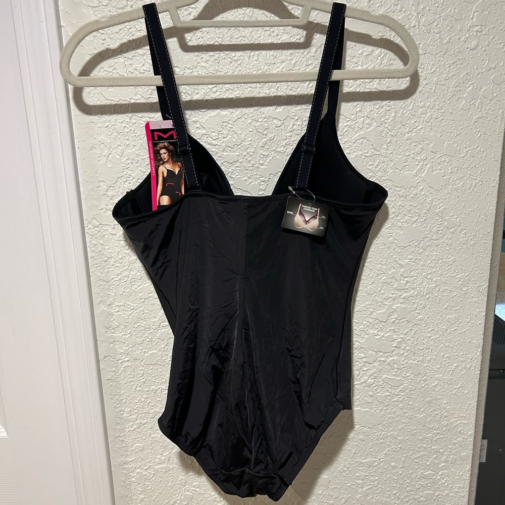 NWT Bundle Madenform black body suit size 38D.  Skinny Girl bide shaping camo.